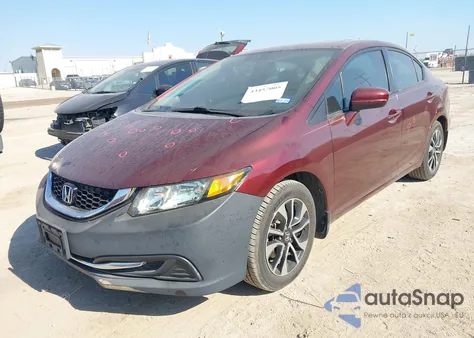 2014 Honda Civic Ex из США, поврежденный, VIN 19XFB2F8XEE084405